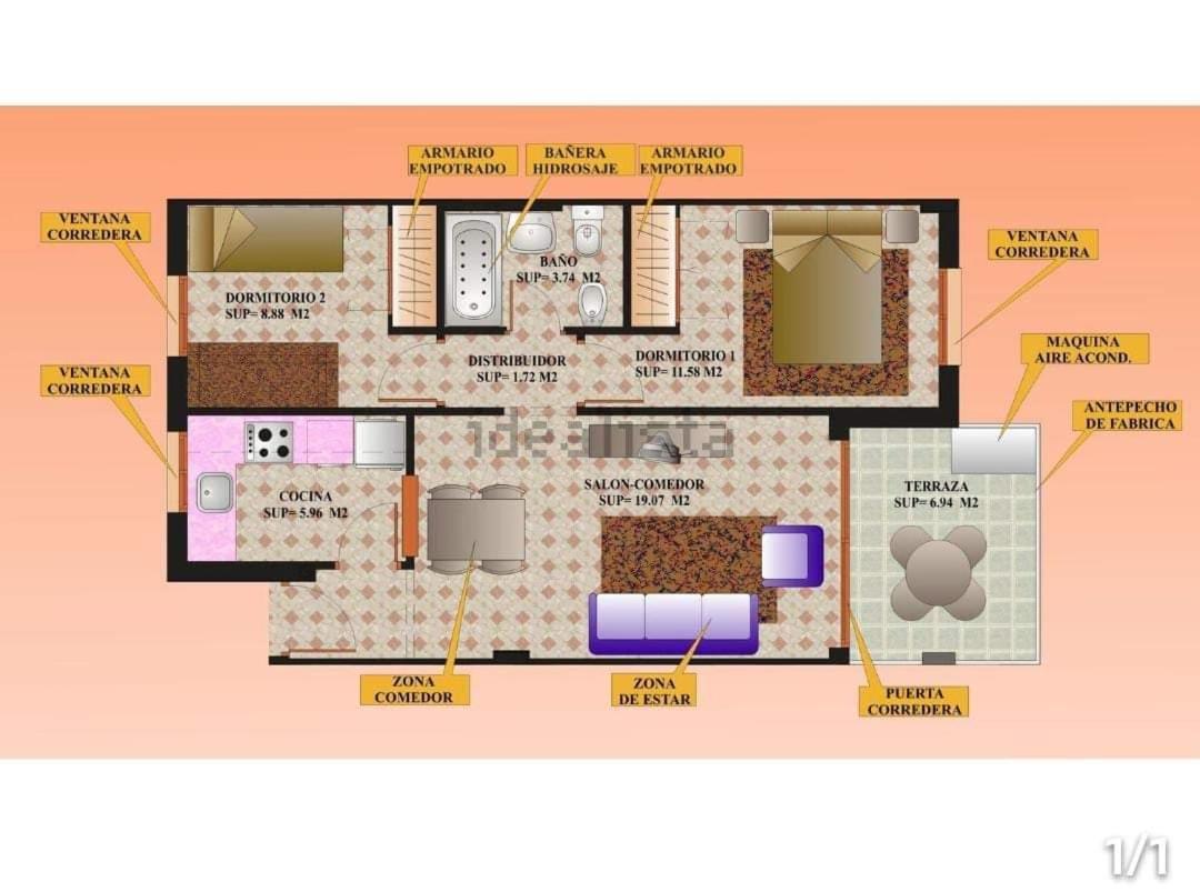 Apartamento Magic World Nueva Marina D'Or 2 Dormitorios Edificio Torremar Oropesa del Mar Dış mekan fotoğraf